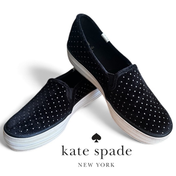 kate spade Shoes - EUC kate spade X Keds Double Decker Quilted Diamond Quilted Sneakers Size 6.5